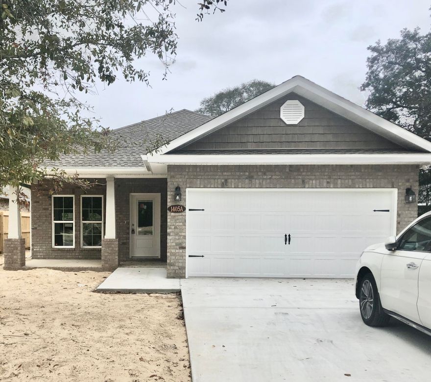 Brand New Construction in Niceville with a top local builder! 4 bedrooms 2.5 baths with all the upgrades you are looking for! Quartz counters, tile or vinyl flooring, soft close drawers - many selections available for your choosing.
These are some of the deepest lots in Niceville and since there is no HOA you can build another structure behind the home. 8 foot clearance on the side, perfect for boat storage. Backyard has ample space for a workshop, play space, second garage, or additional parking!
This home is located near the Mid Bay Bridge for easy access to/from Destin and all 3 local military bases!
**Home to be built, photos are of another home**