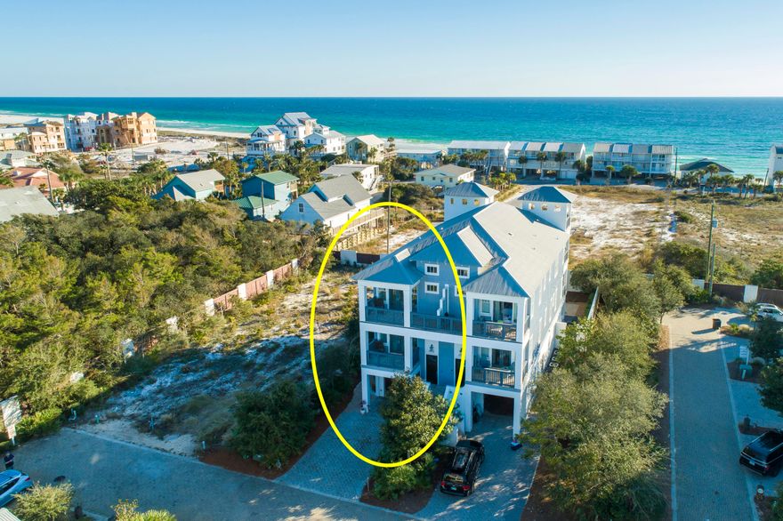 AMAZING VIEWS OF THE GULF FROM ALMOST ALL FLOORS.  THIS HOME FEATURES A PRIVATE 1st FLOOR STUDIO FULLY EQUIPPED UNIT.  ELEVATOR TO ALL FLOORS, HEATED & COOLED GARAGE... PERFECT SET UP FOR A LARGE GAME ROOM OR A MULTI BED BUNK ROOM! 2ND FLOOR FEATURES 2 MASTER SUITES WITH ENSUITE BATHROOMS (WITH TUBS AND SEP SHOWER) DOUBLE BUNK ROOM WITH IT'S OWN FULL BATHROOM, 3RD TOP FLOOR FEATURES ANOTHER MASTER BEDROOOM & ENSUITE BATHROOM, LIVING ROOM, DINING AREA AND A BOUTIQUE SIZED PRIVATE OFFICE...ALL LEADING OUT TO A BALCONY...ALL BEDROOMS HAVE PRIVATE BALONIES.HOME IS BEING SOLD FULLY FURNISHED.  GORGEOUS HARDWOOD FLOORS, HIGH END APPLIANCES INCLUDING LARGE GAS WOLF STOVE, DUAL DISHWASHERS IN MAIN KITCHEN, BOTH KITCHENS HAVE FREE STANDING ICE MAKERS...see MORE