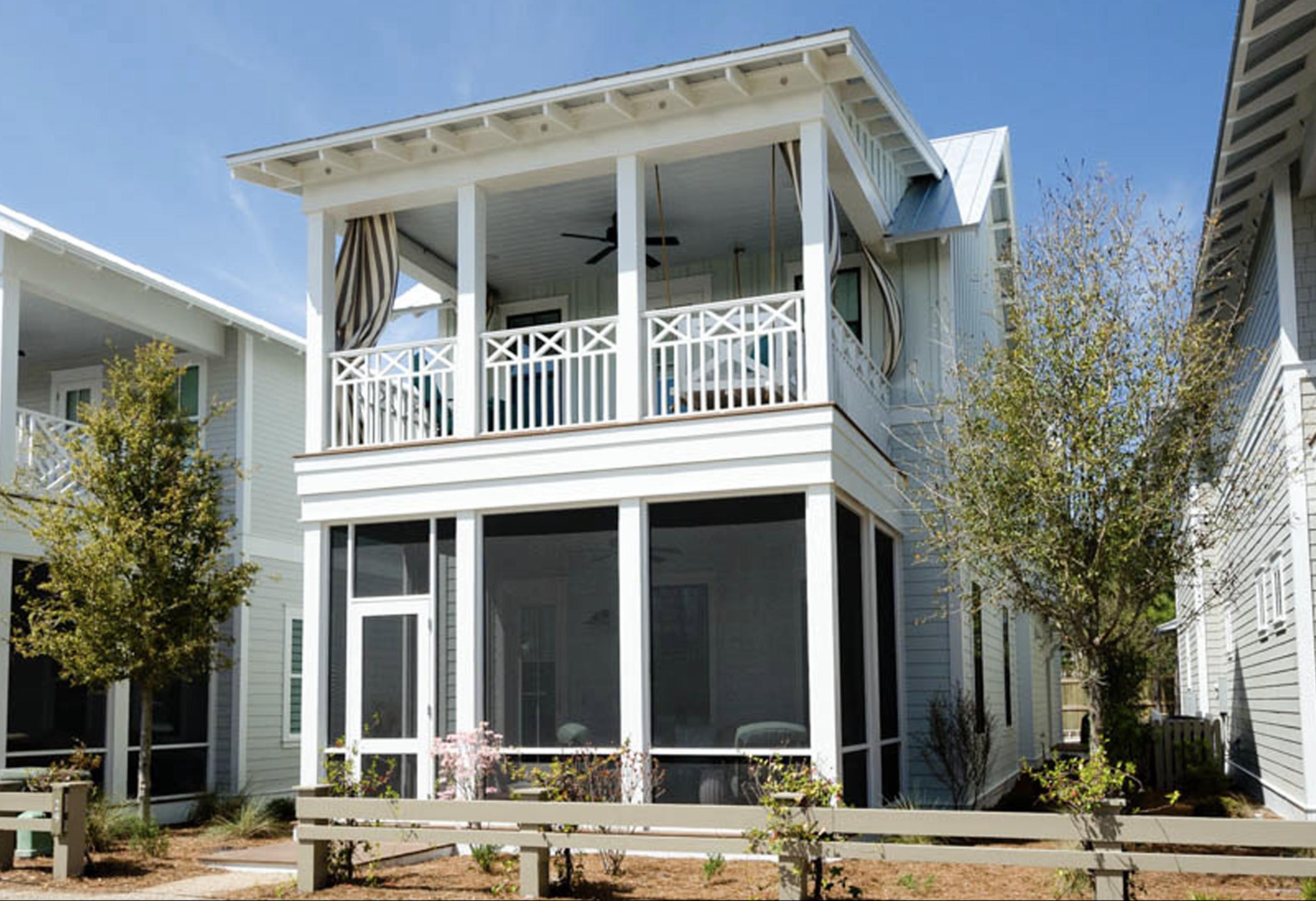 Adorable beach cottage professionally decorated and ready for lasting memories. Home being sold fully furnished with golf cart.
