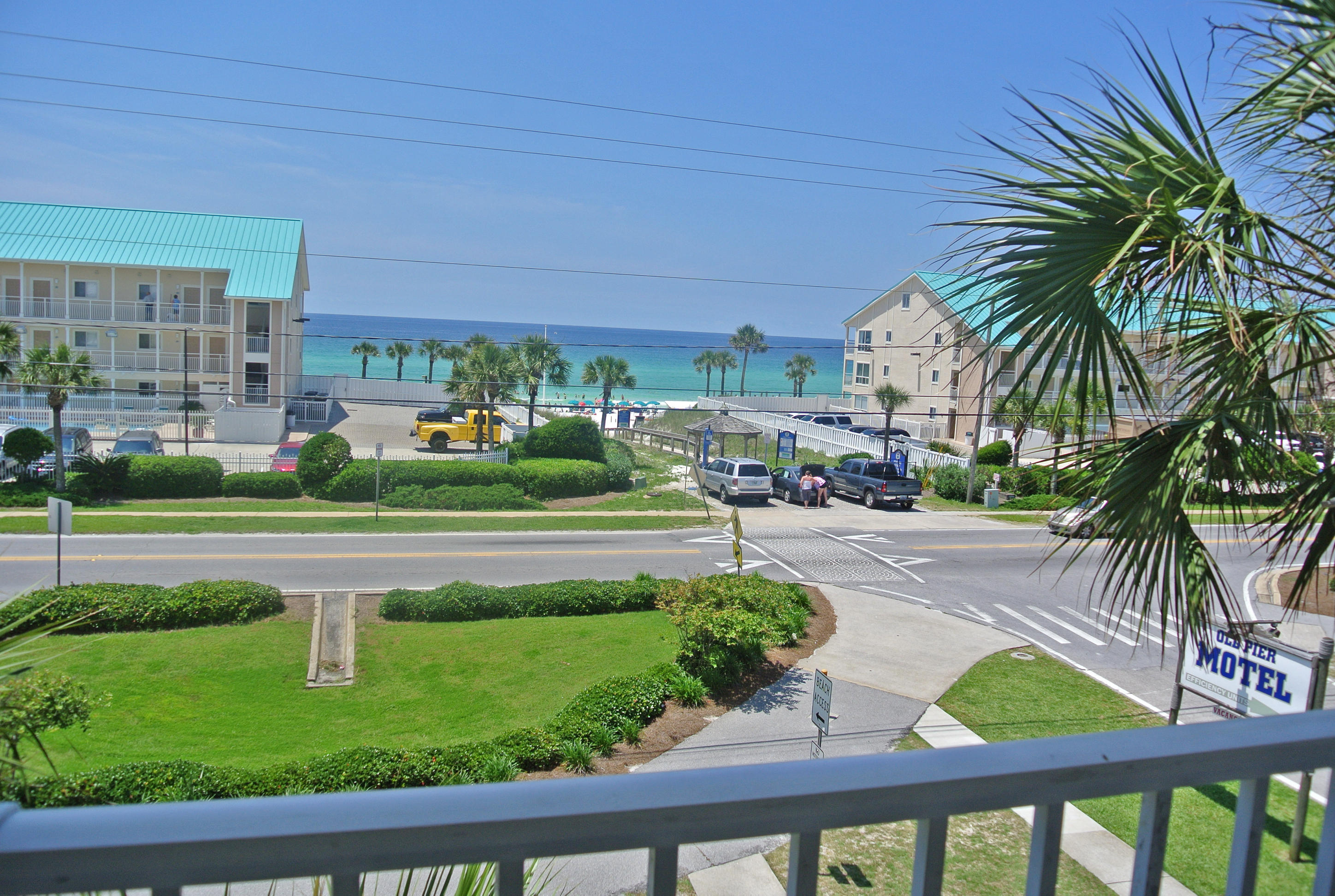 It doesn't get any better then this!!!The Penthouse of Grand Caribbean! Located on the 3rd floor this corner unit offers amazing gulf views with lots of privacy.... Offering an open floor plan with lots of natural sunlight with extra windows, the living area extends out through two sets of french doors, leading the extra large balconies which are perfect for entertaining. This is one of the few units in the building which has a front balcony with an additional side balcony. This particular floor plan can sleep up to 8 guests and would be a great rental or 2nd home.Units like this don't come on the market often and are in high demand, especially at this price.Amenities include; Pool and Grilling Area, and Extra Room for Storage for owners.