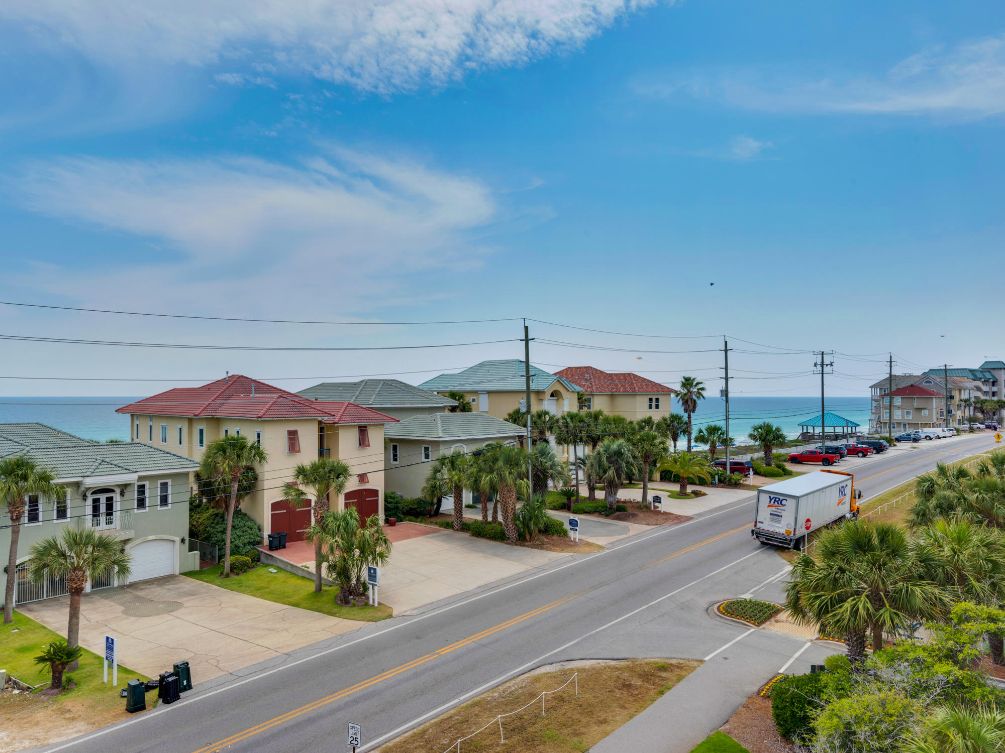 Fully furnished and rental ready. Highly sought after Alerio, is a gated community located directly across the street from the sparkling waters of our Gulf. This unit is located on the top floor of building D and offers gorgeous Westerly views of the Gulf of Mexico, 10 foot ceilings and beautiful coastal chic furnishings. One of the newest developments along the coast, this complex has everything including heated pool, hot tub, splash pad for the kids, golf cart parking, 2 deeded beach access points (1 private). This unit won't last long. Call to set up a showing today!