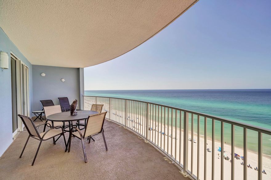 Welcome to the quintessential ownership opportunity in Panama City Beach living. Fall in love with the low-density aspect of Twin Palms with only five units per floor. Unit 1501A is a larger end unit with a spacious balcony accessible from the master bedroom and living room! This condo features two bedrooms, two full bathroom, and a spacious great room. Twin Palms is freshly painted and looking wonderful with remodeled lobby areas. Private parking on the gulf side is available in the coded parking garage. The building facilities include a sauna/steam room, fitness center, a large outdoor community pool and indoor hot tub all complete with fabulous sunset views. Located a few minutes to Pier Park shopping and all that Panama City Beach has to offer.