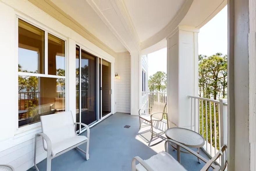 Lowest priced 2BR in Sandestin with bay views!!! Large open floor plan with a generously sized balcony. The photos cannot entirely show the expansive beautiful view. Schedule an appointment to see in person. Priced to sell. Below market value.