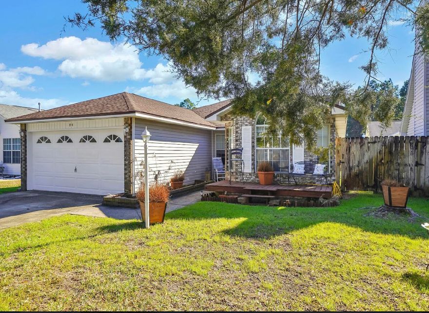 Extremely well-maintained home! Great location.  Close to Hurlburt. Easy drive to the beaches and Eglin.  Hot water heater is new.  New roof 2020.  Large open living area. Master bedroom is large enough for a king-sized bed and bedroom furniture.  Master bath has both a shower and a soaker tub.  Remaining two bedrooms of the split floor plan are a good size and have wonderful closets.The kitchen has a dining area with double doors that open to the covered patio for outdoor dining. You also have a fenced backyard. Between the kitchen and the garage is a laundry room and large pantry.  Some homes simply have a good feel, and this one does.  Being in the back of the subdivision, no through traffic except for your direct neighbors.  A great home under 300K!