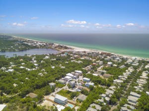 SOUTH SIDE OF 30A. NO HOA Updated beach home a short walk to the sugar sand beaches by two beach accesses in Eastern Lake/Seagrove. The home was updated in 2021 and features an open floor plan with an updated kitchen, stainless steel appliances, coordinating quartz countertops & white pearl backsplash, pantry and breakfast bar. The master retreat on the 3rd level is spacious and has a large walk-in closet, and private balcony w/ French Doors to enjoy your morning coffee. Another guest bedroom and private bath complete the 3rd floor. First floor living space is ideal for children and additional guests and includes chill room, wet bar, custom bunks for 4 and additional BR. Enjoy over 1500 sq. ft courtyard complete with privacy fence, pergola, gas grilling area & covered golf cart carport.