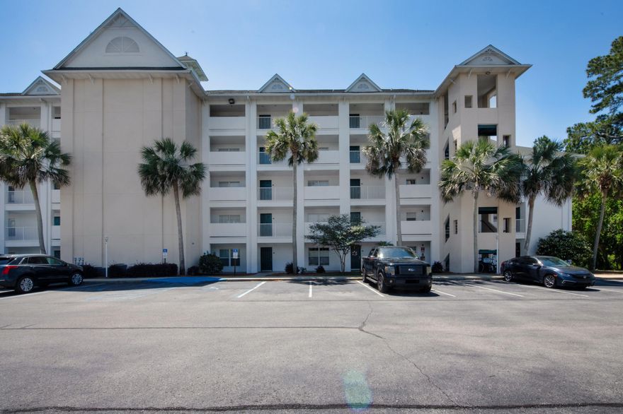 Great location!  2 bed/2 bath condo is located in the desirable, Florida Club at Bluewater Bay.  This 3rd floor unit is open & bright with a covered patio that over looks the community pool.  The kitchen has stainless appliances with new dishwasher recently installed in 2023.  Tile floors through most of the unit with carpet in the bedrooms.  The hot water heater was also replaced in 2023.  Just minutes from the beaches, Rocky Bayou State Park, Military bases and Destin.  Additional amenities include a Fitness Center, Sauna and hot tub and picnic area.  This would make a great vacation home or investment property!!