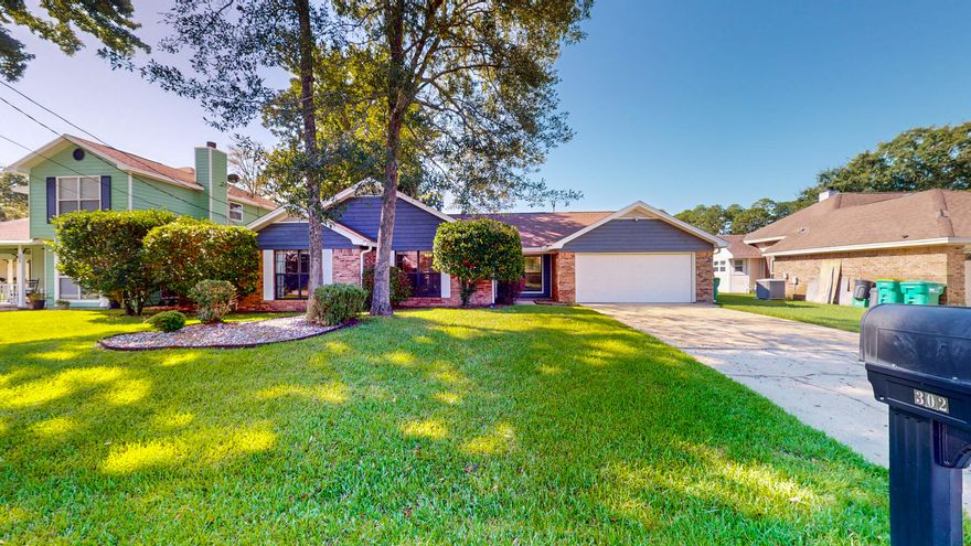 Almost like new.  New roof, new window, pressured washed home waiting on new buyers. This home has been well Loved.  Location, location, location between both military bases and shopping.  Light and bright with 10' ceilings in the living and formal dining area.   The kitchen has granite counters and stainless appliances and a gas stove.  There is a breakfast bar with eat-in area and a formal dining room.  Large living room with gas fireplace.  Plenty of room for a tall Christmas tree!  You are going to LOVE the master suite with the large walk-in closet and bath that includes an interesting shower. Privacy fenced back yard with lawn pump and sprinkler system in the front yard.  There is a nice size yard building.  Neighborhood is at the end of the road and is a circle.
