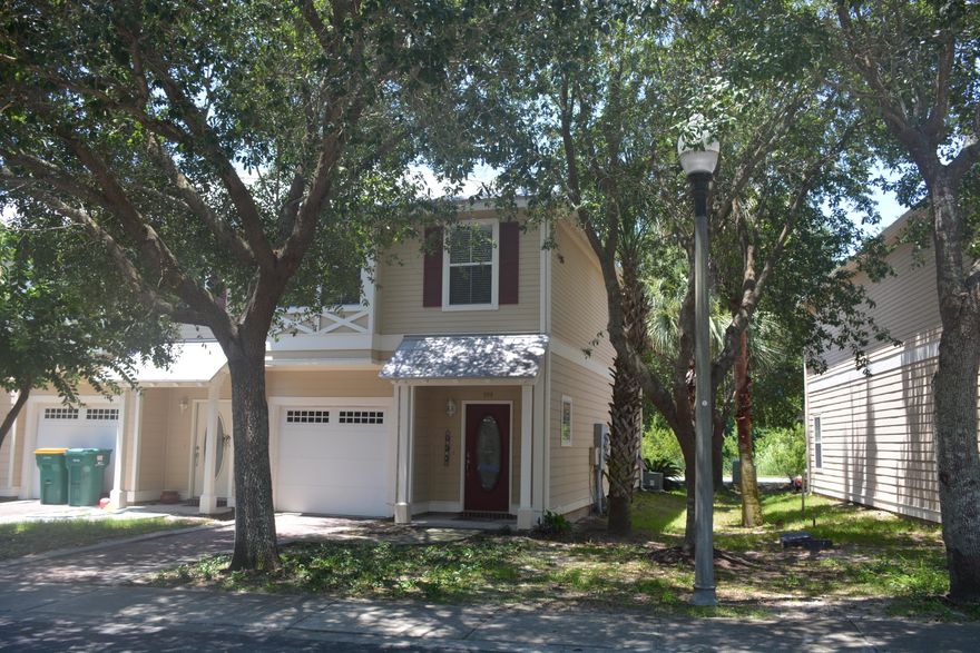 This lovely townhome is located in the heart of Destin, Florida which is close to the sugar white sands and green waters of the Emerald Coast. This corner unit features a garage, granite bar and has more windows. The spacious living area has a view of the lake. The master bedroom is large enough to accommodate a king size bedroom set and has a walk-in closet. The master bath has double vanities. Neutral colors are throughout the unit. The upstairs Washer & Dryer are conveniently located near the bedrooms. This unit has been well maintained. For the boating enthusiast, this property is only minutes to a public boat launch. The area offers public golf courses, great shopping, dining and many other amenities for you to enjoy. Buyer to verify all dimensions. A 1yr Home warranty provided.