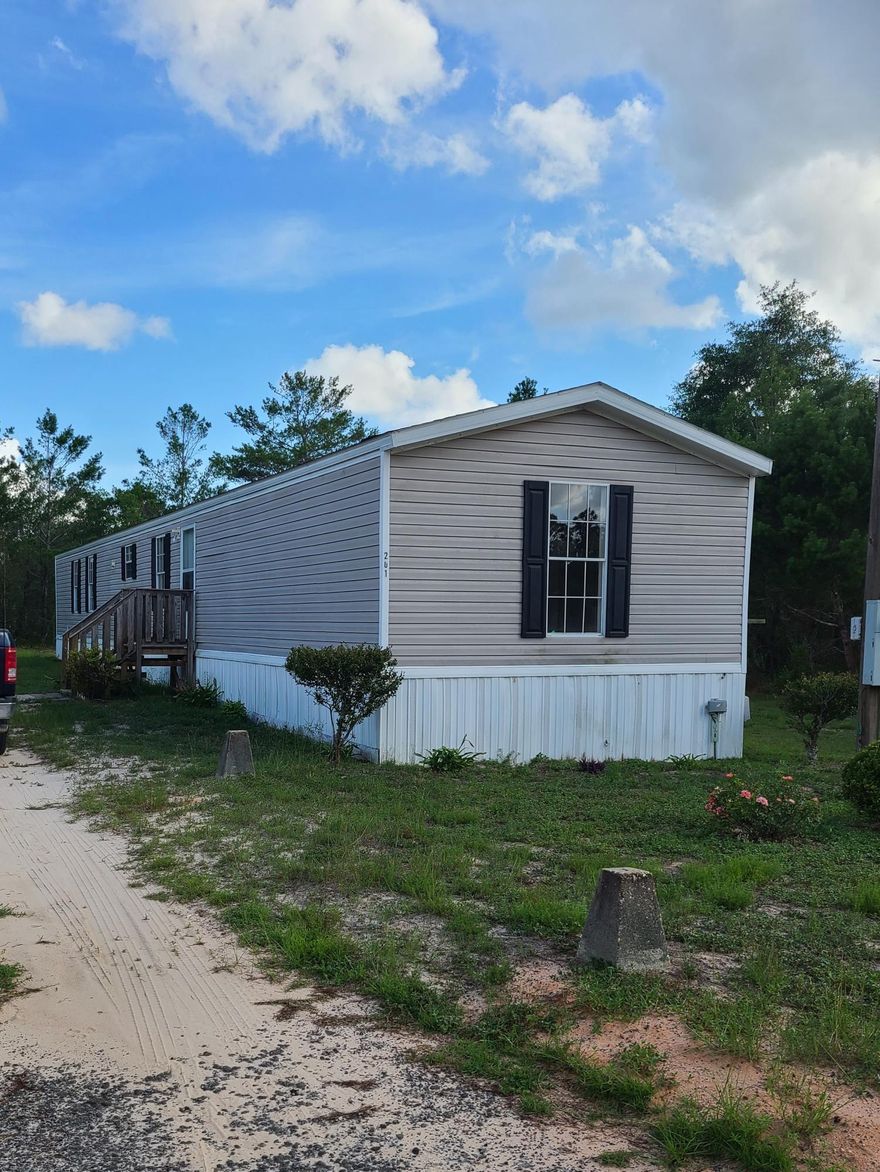 INVESTORS!!! Here's your chance to have a great rental or super quick flip. This is a repossessed home built in 2005. The owners are offering at this price, as-is, before they start repairs.There is some water damage and will most likely need roof repair.Could make a solid rental.Room sizes are approximate. Buyer to verify all pertinent information.