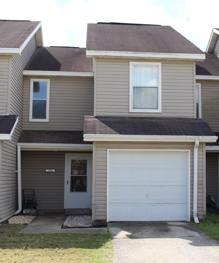 Being ''Sold AS IS'' Great 2 bedroom, 2.5 bathroom town home located conveniently in between Eglin AFB and Hurlburt Field. Ideal for the 1st time home buyer or investor. Living room has fireplace. Upstairs are two bedrooms two bathrooms and the laundry room. One car garage, privacy fence.