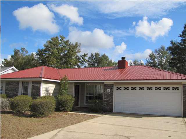 This home features wood laminate flooring throughout. No carpet. Large kitchen with pantry,and plenty of cabinet space. The living room has vaulted ceiling and fireplace. The bedrooms are all nice size.There is a large screened back porch. The yard is partially fenced.Small pet with approval and pet fee but no smoking please.