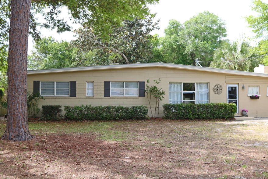 Become a Home Owner w/this great Family home in a well-established area of FWB; close to schools, shopping, churches, restaurants, & more. Only minutes from the beach, parks, recreation facilities, & the family friendly activities of the Downtown FWB landing. This home features a split floor plan w/the bedrms & living space on opposite ends. The tile & wood floors throughout make for easy maintenance, & the bedrooms have new carpet. The floor plan provides rm & flow for entertaining & comfortable living from the indoor to outdoor spaces. Kitchen features stainless appliances & has a lg picture window overlooking the huge back yard. The living rm features a tiled fireplace for chilly nights & access to the back yard. Master has multiple windows providing a lot of natural light. Home also