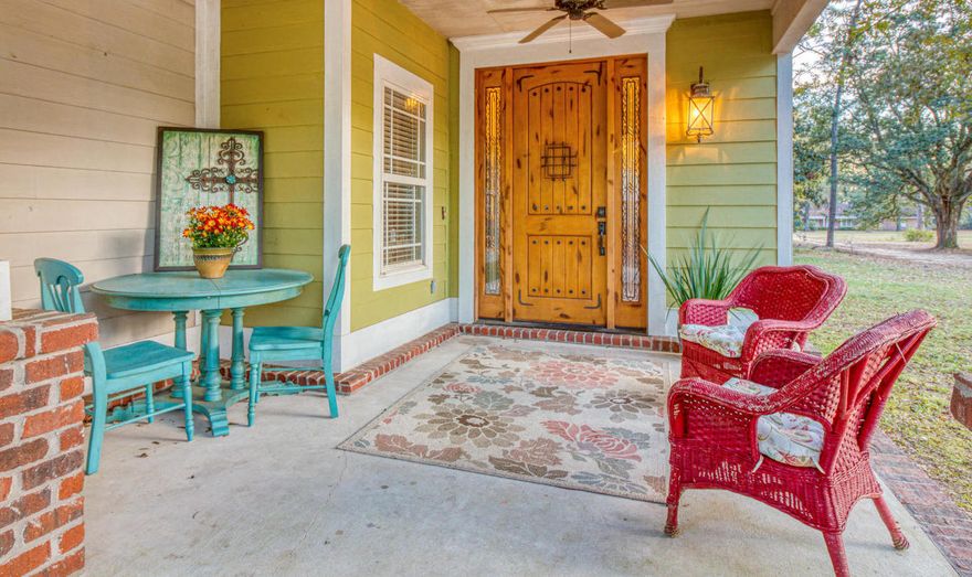 Absolutely stunning & unique home that is filled with character throughout and a craftsman style design... making this custom home a true one of a kind! Quaint porches on the front and the rear offer an inviting and welcoming space for you and your guests. A solid wood front door adds warmth and character upon entering this home. Inside you are greeted with wood floors, coffered ceilings, custom trim work around all windows and doors and exposed beams in the kitchen and dining area that highlight the character throughout. Other features include a fireplace, 2 living areas, 5 bedrooms, 3 bathrooms and a very cool, must see, gym space!! Which could be used for any flex space. Great location on Texas Pkwy, with a wide open spacious feel throughout the neighborhood. A very special home...