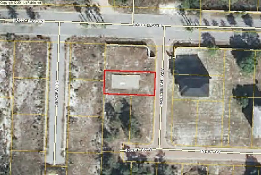 This is a rare gulf view lot in Inlet Beach. The lot comes with the slab already in place and house plans. Tap fees are also paid and this 16 lot subdivision also gets the benefit of the use of the amenities at Grande Pointe which include Club House, Pool and community dock on Lake Powell.