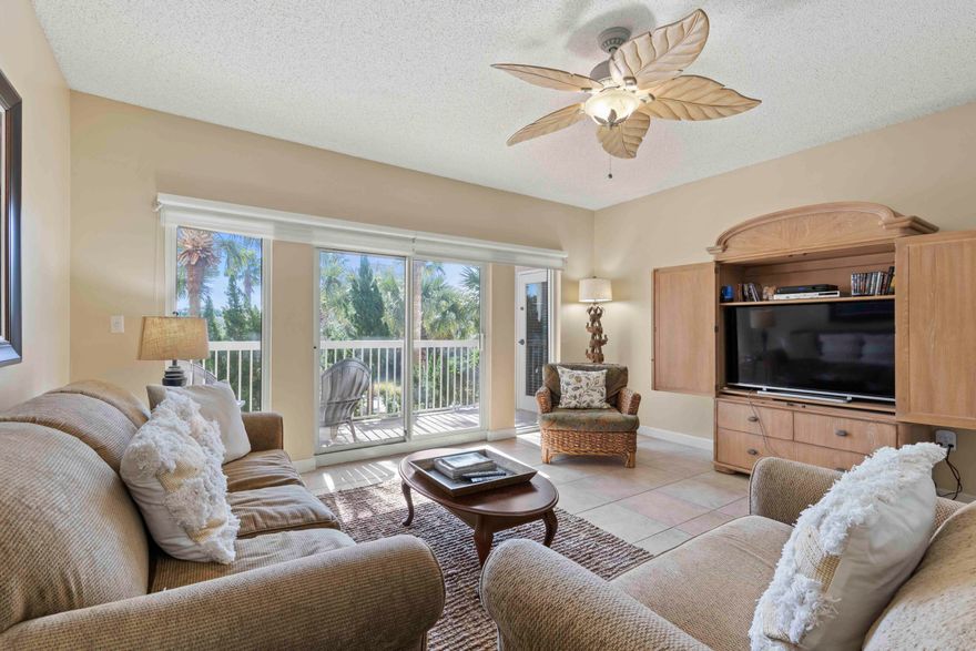 This lovely condo is your ticket to the fabulous beach lifestyle. Plenty of room for the family and you can also cash in on vacation rentals.  Tops'l resort offers great amenities including tennis club, fitness center, and beach access. Many fun attractions in the area. Fully furnished and move in ready. Buyers to verify all information.