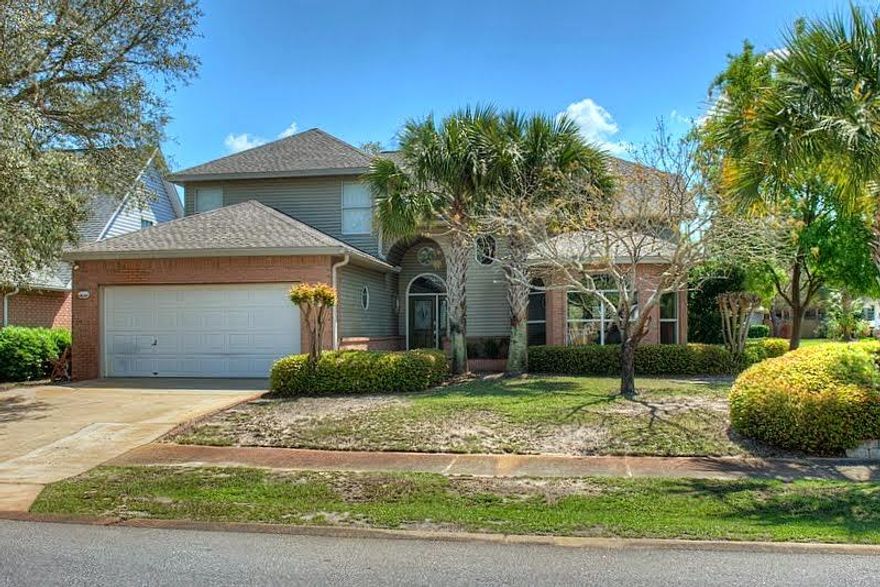 This beautifully upgraded Shalimar home is centrally located and only 5 minutes away from Eglin Air Force Base.Enjoy a open foyer and living space accompanied by a Florida room and steps away from the covered back patio.The spacious kitchen has granite countertops, refinished cabinets and stainless steel appliances with both a dinette and formal dining area. The master bedroom is on the main level offering maple hardwood flooring and a gorgeous master bath with double vanities, separate shower, jacuzzi tub and his and hers custom closets.This home also has a small office and half bath on the main floor, accompanied with three other bedrooms and a full bathroom upstairs.This custom home even has a brand new roof! If you are looking for a home that has it all this should can be yours.