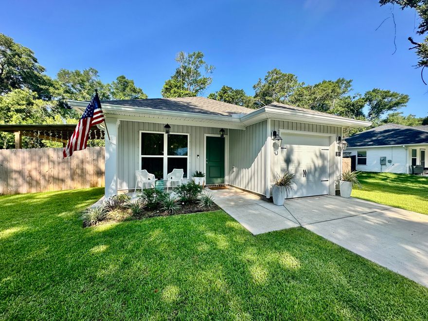 The MOST ADORABLE HOME is just waiting for you to move in and start living!  Built in 2023 this Owner has meticulously maintained and added many upgrades to this Open Floor Plan 3 Bedroom 2 Bath home!  Features include: GRANITE Counter Tops, SHAKER Style Kitchen Cabinetry, WALK IN PANTRY, STAINLESS Appliances including Refrigerator w/Ice Maker, Breakfast Bar, LVP FLOORING in Living Areas, Large Master Suite with WALK IN CLOSET, High Quality Carpeting in Bedrooms, Porcelain Tile in Bathrooms & Laundry, PRIVACY Fenced Backyard, GUTTERS, Expanded Patio with Covered PERGOLA and so much more!  The Single Car Garage includes INSULATED GARAGE DOOR, 50 Gallon HWH, NEST Smart Thermostat and a SECURITY SYSTEM!  Call to make an appointment to see this home today!