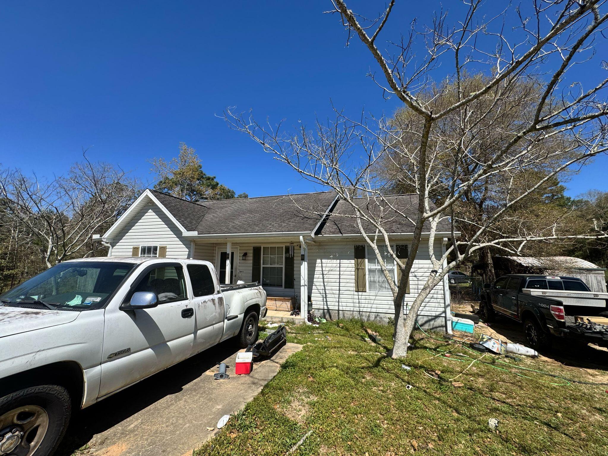 Step inside this 1999 build home in quiet cul de sac with easy access to highway and located near shops and restaurants. Home has 3 beds with 2 baths and large backyard. Home in need of TLC and will be sold in as-is condition.