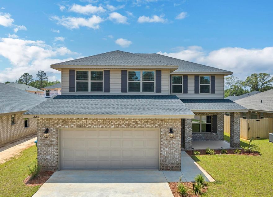 AVAILABLE July 15, 2023... MOVE IN SPECIAL!! $500 off your first month's rent! This RARE5bd/3.5bth home is situated in the beautiful Ridgeway Landing. The Master Bedroom is on the first floor. Master Bath has a large walk in closet/shower, garden tub, & dual vanities. Laundry Room plus 4 Bedrooms are upstairs! This home features granite in the Kitchen to include the large island. Bedrooms and stairs are carpeted with the rest of the home in LVP Coretec Pro-Plus. The property is sodded and professionally landscaped to include sprinklers. NO Smoking. Pets allowed upon approval with a non-refundable pet fee. 600 minimum FICO credit score required, in addition to meeting rental criteria.