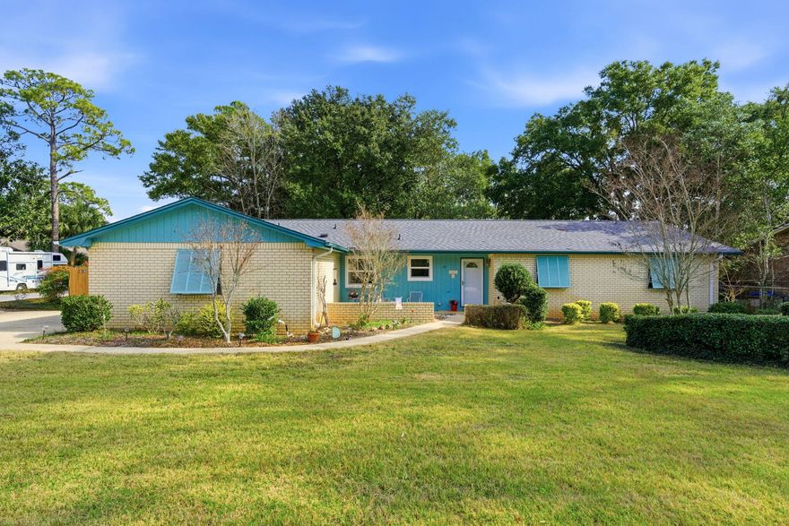 Welcome to this well-maintained 2,031 sq ft, 4-bedroom, 2.5-bath home located on a desirable corner lot in the sought-after waterfront community of Villa Venyce and the A+ Rated School District of Gulf Breeze. This property offers a rare opportunity for buyers who want peace of mind with the big-ticket items already taken care of, while still having the freedom to add their own personal style and updates. All major components have been thoughtfully replaced, including a **new roof (2024), new HVAC system (2025), and water heater (2020). Nearly the entire home is equipped with impact-rated windows, with only three remaining original, providing added security, energy efficiency, and storm protection. The spacious floor plan offers generous living areas, comfortable bedrooms, and great flow for everyday living or entertaining. Perfectly positioned in a charming waterfront neighborhood and minutes from the recently upgraded Oriole Beach Boat Ramp, this home combines solid maintenance, valuable upgrades, and an excellent location, making it an ideal choice for buyers looking for a move-in-ready foundation with room to make it their own.