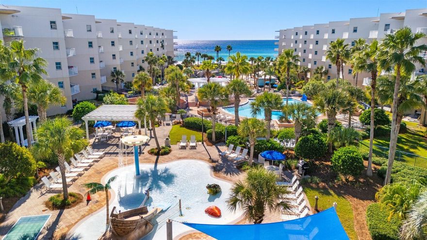 Entrance to A225 is through a climate-controlled interior hallway, conveniently located near the A building covered parking and directly across from the splash pool. Enjoy quick access to pools, grills, and parking--all within 30 seconds and without needing an elevator!Strong rental history, generating an average gross income of $90K between 2023 and 2024.Remodeled in 2022 with quartz countertops, new cabinets, fresh paint, and a new refrigerator.