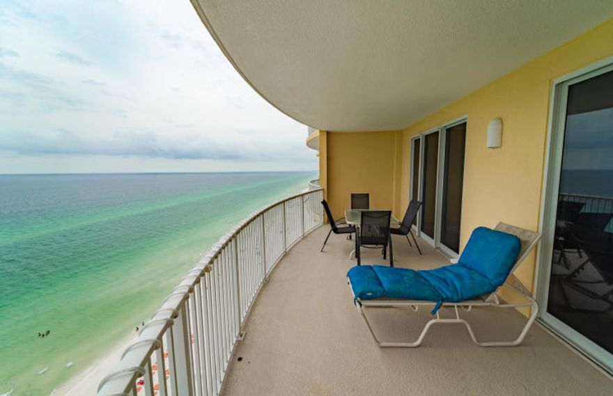 Sw-eee-tt, West End Resort opportunity! Emerald Isle is known for its location, low association dues (only $430 a month),covered parking garage under condo and the oversized balconies. This unit has NEVER been rented and you will notice the nice condition of the unit from the moment you step in the door. There are some wonderful features in this condo such as...a bright and airy open floor plan with incredible views, GULF FRONT Master suite with balcony access and also a private storage unit. The amenities include two swimming pools, hot tub, steam room, sauna, fitness center, and gulf front community room. The location of the complex is superb! It is across from the local's favorite restaurant, Mike's Diner, close to Pier Park, Carillon Beach and the 30A corridor.Come see! You'll love it!