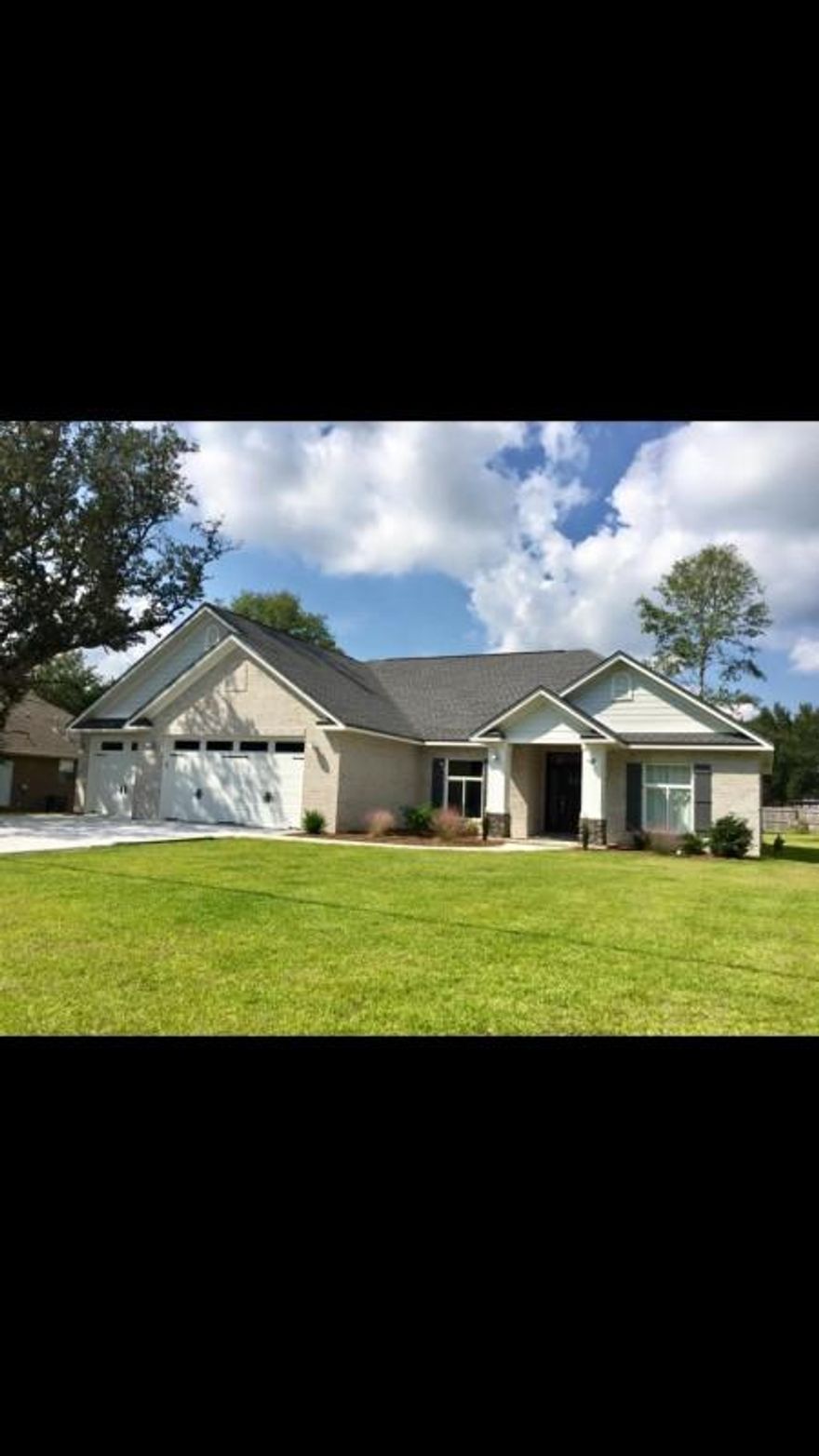 Curb Appeal!! Beautiful custom all brick , 4 bdrm, 2.5 bath house on a large flat lot. This 2100 sq ft home is conveniently located south of 1-10 offering quick access to interstate,restaurants/shopping, duke field and eglin. Kitchen is open to dining and family room with Cathedral ceiling, Oversized modern grey Island, Satin white wall cabinets with crown, beautiful matching Granite tops sparkle in this kitchen along with the stainless steel appliances, Large walk in pantryThe Master suite has crown and coffered ceilings Master Bath has his and her double vanity quartz top, oversized tiled shower with dual shower heads and Bench, Corner soaking tub, Plantation shutters Huge walk in closet. Tons of upgrades thru out this home!!