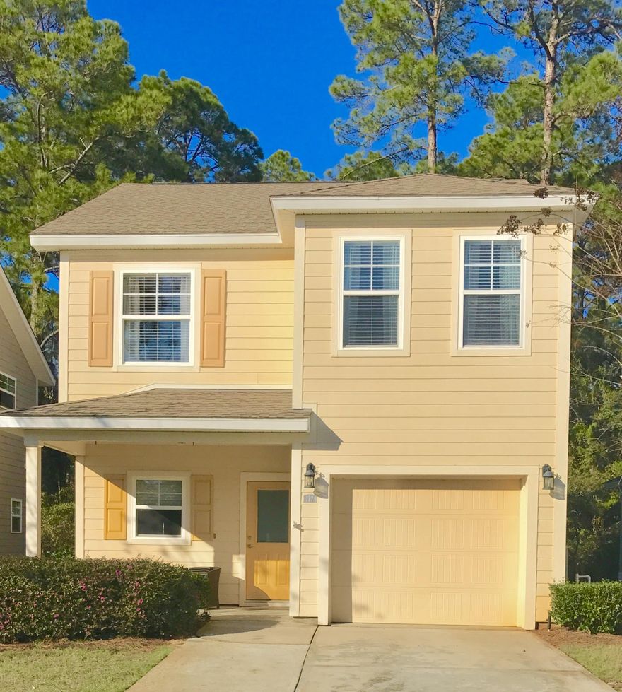 This beautiful 4 bedroom 3 bath Florida cottage is located in Plantation at Santa Rosa . Owner has recently upgraded the paint, flooring ,and screened back porch. It is directly in front of the community pool .NO mower needed, Lawn maintenance is included in the HOA . It is convenient to the beautiful beaches of 30A,Butler Elementary School,Sacred Heart Hospital, shopping at the Grande Boulevard and Sandestin !This home is a must see!!All information to be verified by Buyer .