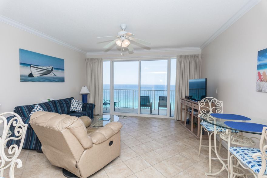 UNDER CONTRACT .SELLER TAKING BACK UP OFFERS .If you are looking for a 1 Bedroom with Hallway Bunks at Boardwalk Beach Resort This is the One 1905 .The Views are Amazing from The 19th Floor . It is Rental Ready . Freshly Painted and Looking Good !!! Great Gulf Views from the Family Room and Kitchen . Lots of Room at the Eat At Bar in the Kitchen .Cute High Top Table and Chairs . Newer Sleeper Sofa . The Beach Life is waiting for you .The Foyer walking into Boardwalk Beach is just Beautiful .