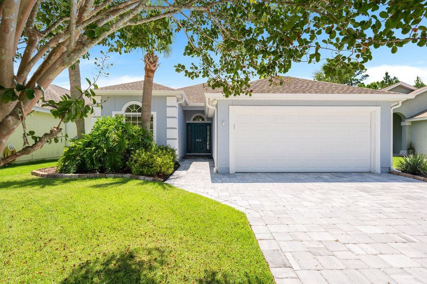 UNDER CONTRACT WITH CONTINGENCIES; SELLER ACCEPTING BACKUP OFFERS.Welcome to Your Dream Home in The Villages of Dolphin Bay!This stunning gem, nestled in the beautiful and tranquil bay-side community of Dolphin Bay, is better than new and ready for you to call home. With a host of recent upgrades, including a NEW roof (2018), NEW HVAC (2021), NEW water heater (2023), and a NEW garage door opener & rollers (2023), this home combines modern convenience with classic charm.Step inside to discover a freshly painted exterior (2022) and a pristine new paver driveway (2022) that warmly welcomes you. Inside, you'll find luxurious new LVP flooring in the bedrooms and sleek new appliances in the kitchen, all added within the past three years. The open floor plan boasts a spacious master suite and two additional bedrooms, providing ample space for both relaxation and entertainment. The two-car garage offers convenience and additional storage.
Located in a gated community that's both golf cart and bike-friendly, this home is just a stone's throw from your boat dock, making it perfect for boating enthusiasts. Enjoy the ease of a quick trip to the beach, and savor the peaceful, laid-back lifestyle that The Villages at Dolphin Bay offers.