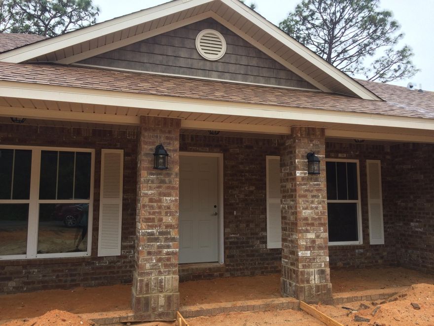 *Early May 2018 Completion* Home Sweet Home. This 4 bedroom/2.5 baths in a split plan provide plenty of space. Bull nosed corners and arch ways welcome you in. Flex room could be an office,gym or playroom. Utility Room has enough room for table or 2nd fridge/freezer. 10' ceilings in Flex & Dining Room. Vaulted ceilings in Family Room & Kitchen. Kitchen reigns with Granite counter tops, Armstrong cabinets, Kenmore Stainless Dual Cavity Oven, Dishwasher & Microwave. Master Bedroom has trey ceiling. Master Bath has soaking tub, separate shower and double cultured marble vanity. Huge walk in closet with enough storage space for his and hers. Luxury Wood Vinyl plank in the wet areas for easy maintenance.9 mile commute to Hurlburt front gate. Close to NYSA/Soccer Complex