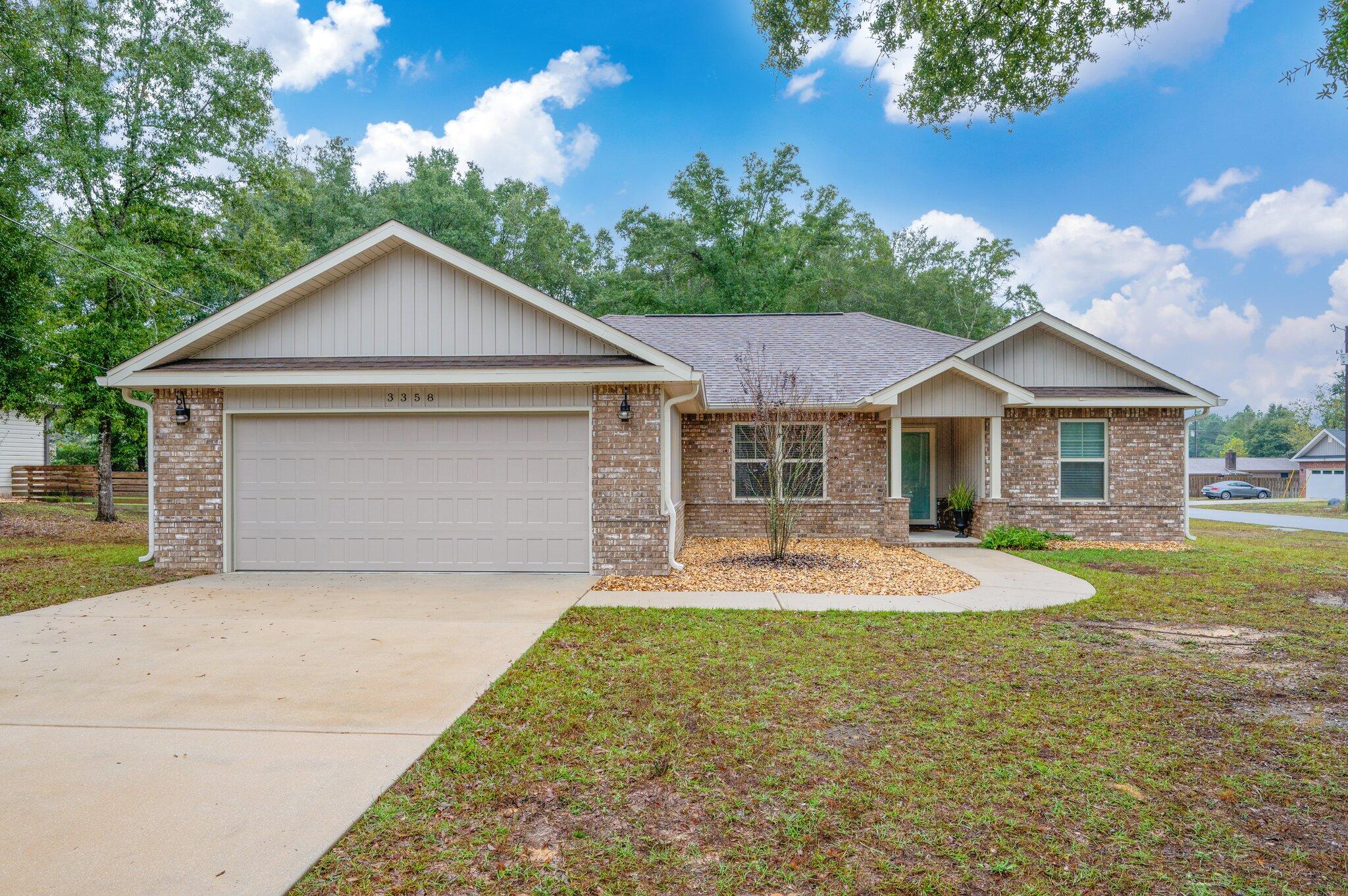 Check out this fantastic home from Parade of Homes Builder Linc Grant Construction! 4 Bedrooms and 2 Bathrooms in a larger-feeling 1560sqft home. Gas fireplace.  Screened in porch. Great corner lot on the quiet north end of Crestview.