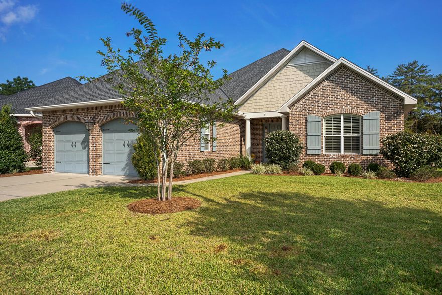 Outstanding craftsmanship and detail is what you'll find in this 4 bedroom, 3 bath home in the highly desired neighborhood of The Stables at Rocky Bayou! Close to Eglin AFB, Duke Field, 7th Group Special Forces, and a stone's throw from the beautiful beaches of Destin, FL. This home features custom finishings throughout: Kitchen boasts marble counter tops, tile backsplash, stainless steel appliances, gas stove, large center island, recessed lighting, and hand scraped wood floors! Beautifully finished out Florida room with over 200 square feet of flex space. Great set up for outdoor entertaining with patio area, spacious yard, and fully enclosed with a privacy fence. Interior park area for this neighborhood's enjoyment.