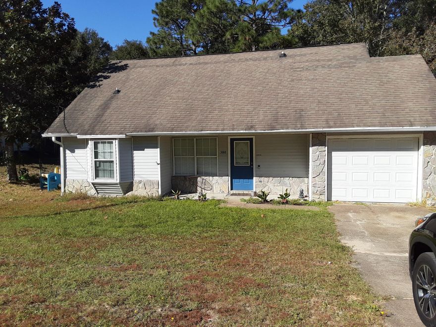 LOCATION LOCATION! Beautiful home located of South I-10. Rare to find a .35 Acre Lot on South of I-10 of Crestview. Home offer a Main Bedroom and Main Bathroom on the Second Floor. The 2 other bedrooms are on the 1st floor with full bathroom. This home you must see with the location being just less than 10 minutes drive away from 7th Special Forces and Duke Field. To avoid heavy traffic, in the rush hour you can turn to Oak Live Church Rd. to get home.