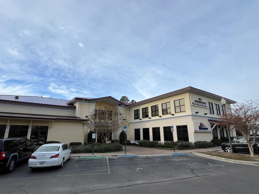 Professional Executive Office Suite Available on the 2nd floor of this mixed use office building.  Suite, 202-E is a 12' x 18' with large shaded windows.  This is located at the end of a hallway and is very quiet.  The office has a  common area restroom, kitchen / break room and small reception area.  Additionally, a tenant will have incredible signage along Highway 20 on the existing pylon (see attached photo).  The lease will be for 12 months. $900 per month, plus 5.5% sales tax.  Electricity & WiFi is provided with your monthly rent.