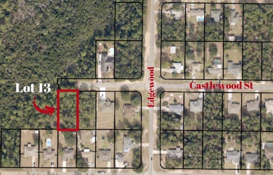 Build your next dream home here! Located on a quiet cul-de-sac in the highly desirable Holley by the Sea neighborhood right off of an easy access road. Short commute to Hurlburt, beaches, shopping and dining. Almost a full half acre of space for you to plan and use as needed. Lot next door is also for sale.