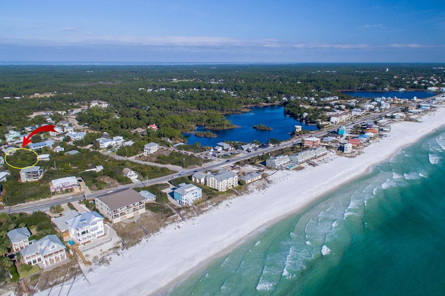 Only 240 yards from Walton County's newest public beach access at end of Hilltop, Lot 16 Baird Road offers potential Gulf views from 2nd and 3rd floors! This stretch of 30A is a great spot...close to boutiques, restaurants, shopping and 3 beach accesses! The quaint Beach Highland neighborhood has large lot sizes and lush native vegetation leading to the Old Florida charm. The area is comprised of many full time residences, true 2nd homeowners and vacation rentals. NO HOA fees or build-out time frame make this neighborhood that much more desirable! Located in Flood Zone X. Buyer to verify all data and information important to them.