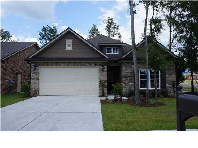 This home has been used as the builders model home and is now ready to sell. Builders warranty for first year as well as 2-10 warranty will be available on this property. It is move in Ready! This 3 bed, 2 bath home has a split bedroom design with two bedrooms and full bath at the front of the house, and the master bedroom suite at the back. There is a large family room with lots of natural light. The kitchen has an island and is open to the family room, and has a large pantry, granite countertops, Moen faucets, and eat in dining area. 9'' ceilings throughout house and garage. Granite countertops, raised vanities in baths. Master bath has a large tiled shower and tub with tile decking. Large walk-in closet. 2 1/4 faux wood blinds are already installed, as well as a stainless side