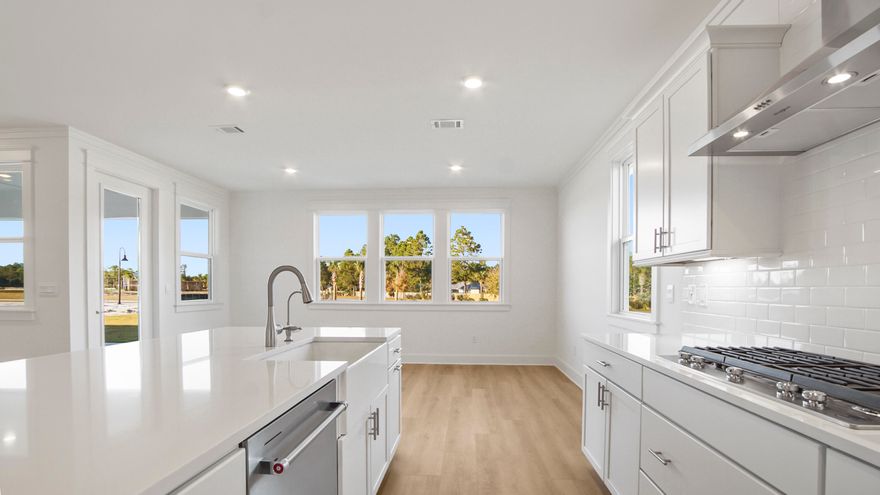 Introducing the Trenton floor plan: a spacious two-story home boasting 2,337 square feet of elegant living space. This stunning residence features four bedrooms, three and a half baths, and a two-car garage, designed to accommodate both coastal comfort and style.Featuring quartz countertops, gas cooktops, farmhouse sink, crown molding, tankless water heater, outdoor shower and so much more!Discover our new beach community on the south side of Highway 30A in Dune Allen. Enjoy pristine sands until sunset or explore Topsail Hill Preserve State Park, with three miles of white sand beaches and 25-foot dunes.Amenities include a Zero entry pool, pool house with covered outdoor kitchen, TV and fireplace. Scenic board walk throughout the community and illuminated water features.