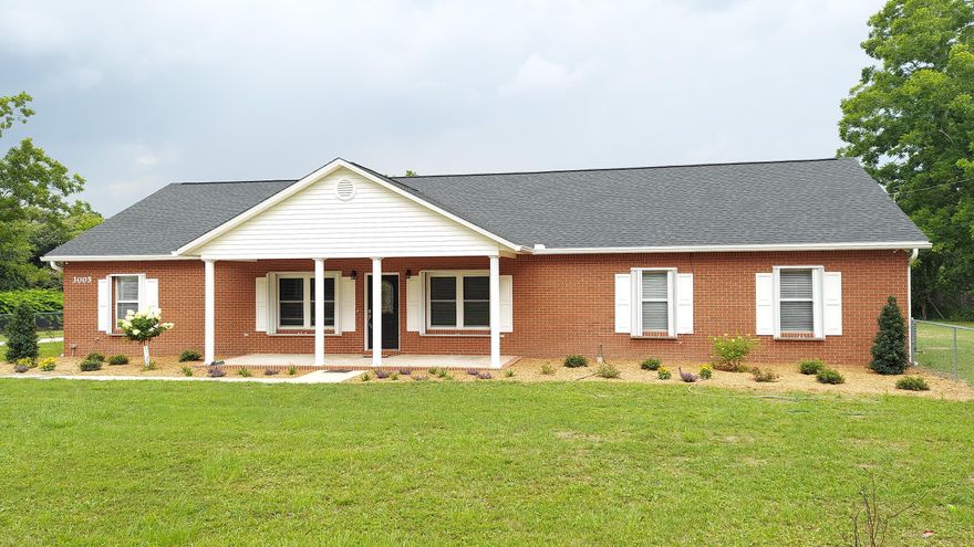 The Effective Age of this Custom-Built home, by a Local Quality Builder, is MUCH newer than its actual Age.   The Effective Age is at least 2015.  Most Major components NEW in 2021:   50-Yr. Dimensional Shingle Roof, Professionally painted through-out, New Luxury Vinyl Flooring, NEW upscale Stainless Appliances, including Solid Surface, Self-Cleaning Range, VENTED Micro-Hood, Dishwasher, and really upscale French Door Refrigerator; NEW HVAC, New Guttering, New, Professional landscaping, All Windows Checked and repaired as needed, New Shower Door, New Door Hardware, New Ceiling fans and some new lighting, Two New Fiberglass exterior doors with rot-resistant framing and new Patio at rear.  This home is on Two (2) Half Acre Lots, that total almost 1 Acre.  Attached Garage/Workshop is 3 times