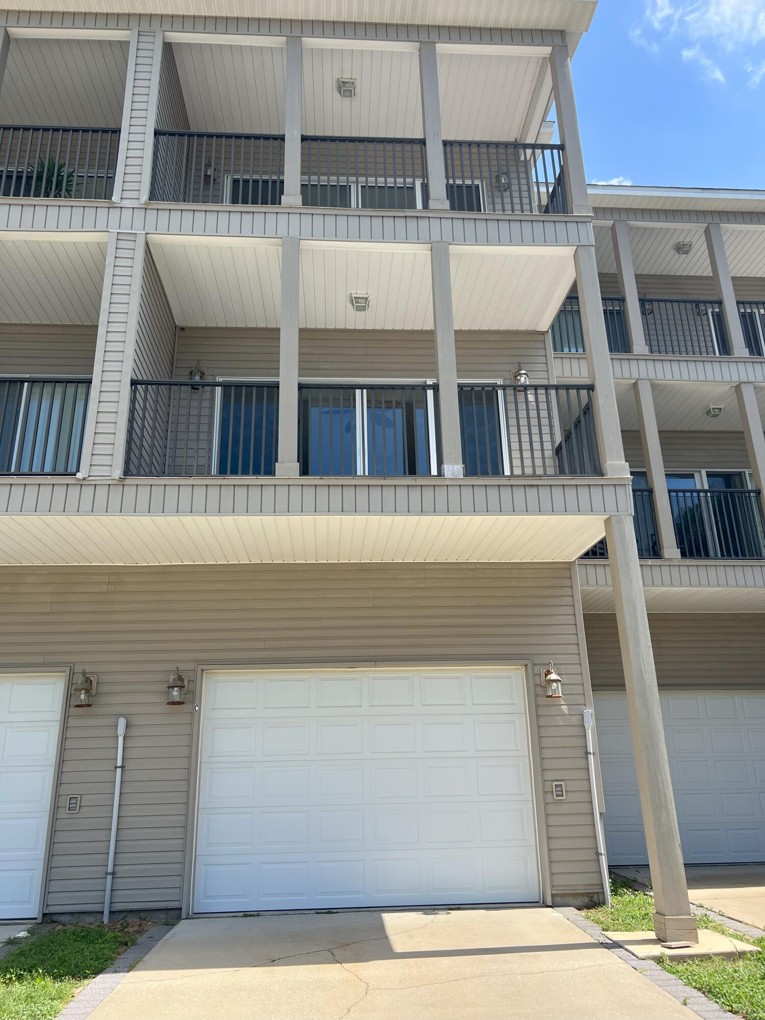 Great 2-bedroom townhouse overlooking Tom's Bayou in Valparaiso, convenient to Eglin AFB's East gate. This townhome has an oversized one car garage with automatic garage door opener, plenty of closet space, a full-sized washer and dryer and a spectacular view of Tom's Bayou from two balconies (one off the master bedroom and one off the living area). The kitchen is complete with stainless steel appliances (fridge, dishwasher, stove & built-in microwave). Tenant responsible for all utilities. Pets will be considered with a non-refundable pet fee.