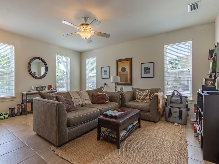 This adorable apartment area would make a great place to call home. It is being rented unfurnished and ready for your special touches. 1 pet up to 40 lbs is allowed. The complex has a pool and is located conveniently on 30A close to Topsail Hill State Park where beach access is possible and with access to the many park amenities. . Owner just completed renovating both bathrooms and painting the entire unit. New LVP flooring was just installed in the bedrooms also. This is a first floor unit with easy access from your car to your front door. No hauling groceries upstairs or across a distant parking lot . You could be 10 feet from your car to your door.