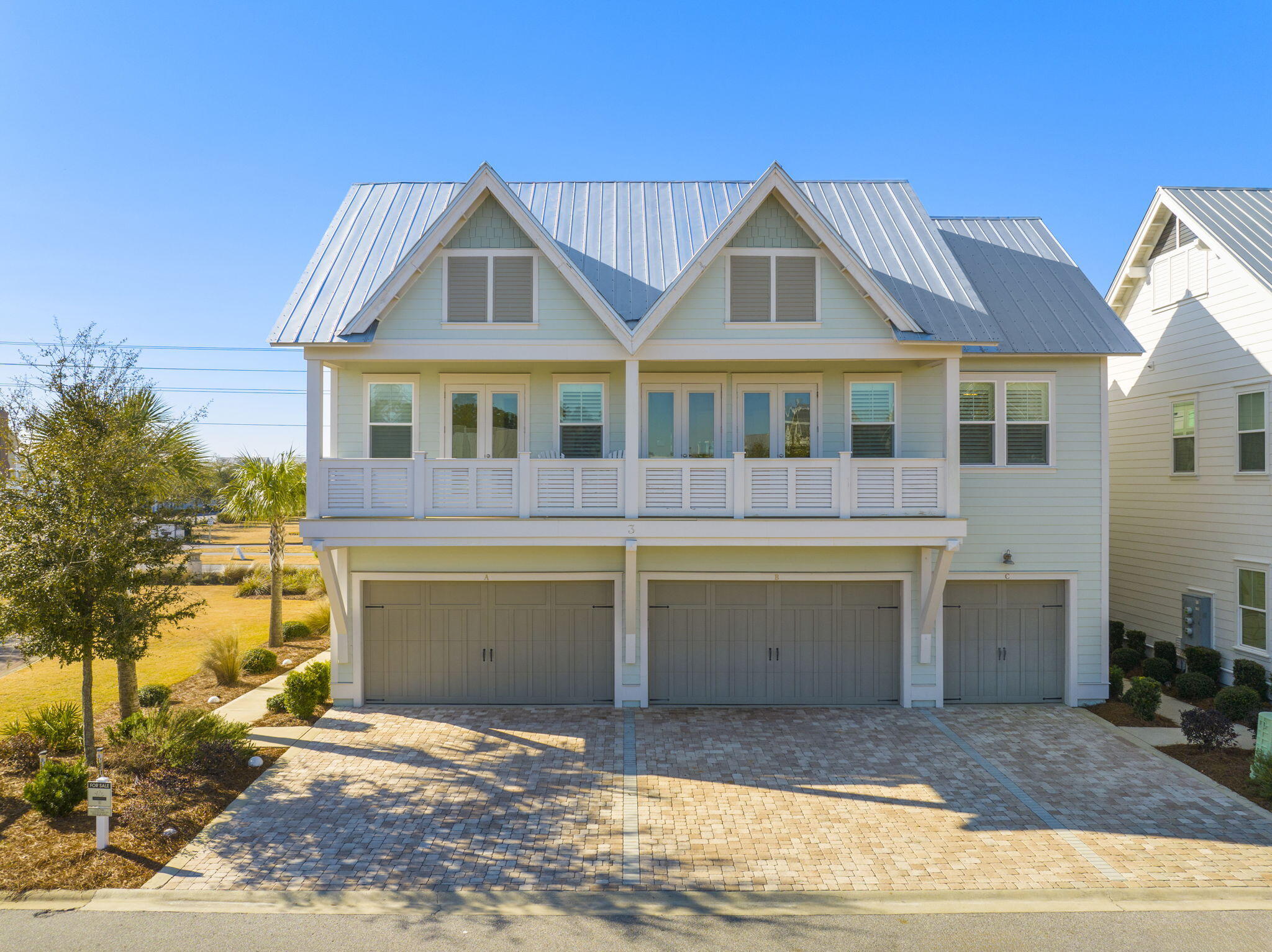 This is a RARE gem! Built in 2020, it offers all the advantages of a newly constructed home within the esteemed community of Prominence on 30A. With only one owner who has sparingly occupied it. Its prime location across from both the community pool and The Big Chill, provides convenient access to leisure amenities. What sets it apart is its status as one of only two buildings with such a sought-after location, adding an exclusive touch to its desirability. Enjoy the seamless flow of this floorplan, where living space, bedrooms, and laundry are located on one level, providing the ultimate convenience of one-story living. There is no rental history available. However, it's noteworthy that a property with the same floor plan and street location had a gross rental history of $88,000 in 2023.