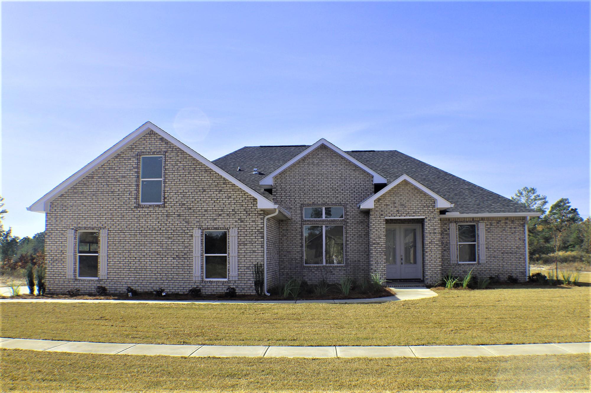 440 Gentle Breeze is located in the charming community of Windswept Estates on the 8th Fairway of one of Golf Digest Magazine's top rated golf courses. This brand new custom built home by Windswept Dream Homes sits on a 3/4 acre lot and features an open concept, split floor plan. The home is approximately 2532 sf with 3 bedrooms, 2 baths, formal dining room, 2-car garage, nice sized laundry room, a huge 285 sf bonus-room/office on the second floor and attic space for storage. Spacious master bedroom with en-suite bath and over sized shower along with two additional bedrooms and a second bath. The kitchen consists of custom cabinets, stainless appliances and quartz countertops. Value Added Construction Features: 5/8'' rebar in our foundations with 3000 psi concrete. Framing: 2x6 exterior walls and all thread on every opening. Hurricane straps and hangers we use the same. The community is located just a little over 5 miles to the new Publix shopping center in Freeport and apx 35 minutes to the nearest beach access in Blue Mountain Beach on Scenic Hwy 30A. Home completion date scheduled for August. Call and schedule your viewing of this lovely home today. Check out www.windsweptdunes.com for more information on the golf course. All information is deemed accurate but should be verified by the buyers or buyers agents.