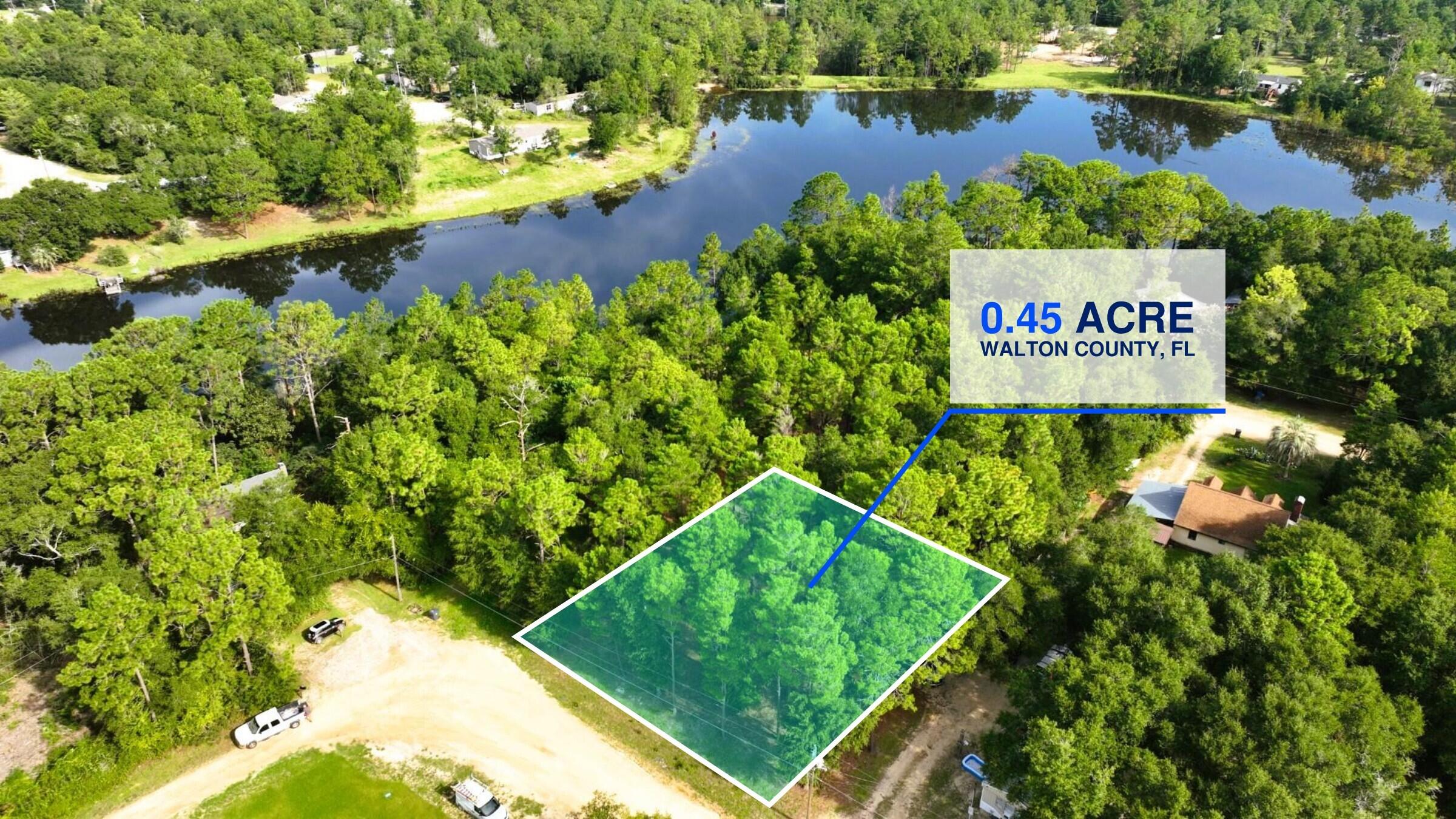 This 0.45-acre lot offers a rare opportunity to build in a peaceful, well-connected area just minutes from historic downtown DeFuniak Springs. Whether you're an investor, a first-time buyer, or ready to bring your dream home to life, this property provides the freedom and flexibility to build without the constraints of an HOA.Ideally located with easy access to US-331, Highway 90, and I-10, the lot also offers close proximity to Santa Rosa Beach and the scenic 30A corridor--making it a perfect blend of small-town charm and coastal convenience.For more information, contact us today.