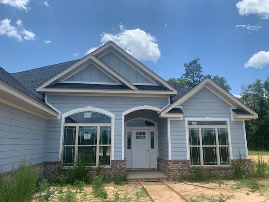 Ready in February 2020! The Austin plan is a nice open concept plan with either a study or 4th bedroom option. Split plan for privacy. Granite countertops in kitchen and baths. Painted linen cabinets for a custom feel. Large back covered porch. Cul de sac homesite. Come watch the deer run in the community. Builder now owns all the lots so community will be finished out.