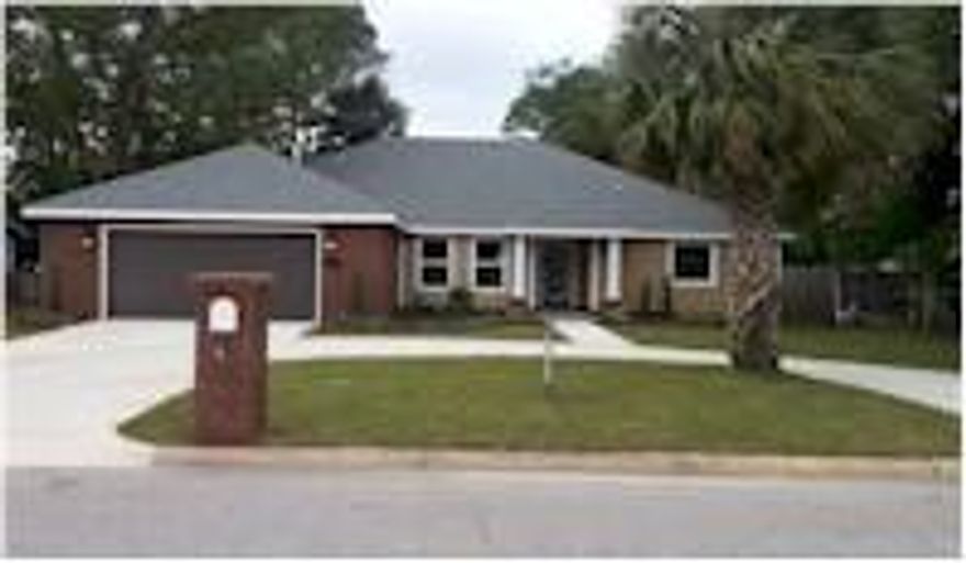 READY NOW!!!!! BRAND NEW CRAFTSMAN STYLE 3/2/2 Home with formal dining/multipurpose room will be completed by 20 October! BUILDER PAYS ALL CLOSING COSTS WITH FULL PRICE OFFER AND APPROVED LOCAL LENDER(see Agent Notes.) Semi-Circle Driveway and 2 Car Garage! Located Conveniently in Fort Walton, near Home Depot! LOADED with Extras! Hardiboard columns and siding with brick base! Spacious Living Room with Trey ceiling and crown Molding, Large Kitchen with Wood Cabinets, Double Oven, Granite Counter tops, walk-in pantry, second pantry and Stainless Appliances! Inside Laundry with utility sink. Large Master Bedroom with TWO Walk-In Closets! Master Bath has a FABULOUS Tiled Step-In Shower, Garden Tub Linen closet and Double Vanities. The Guest Bath also has double vanities!