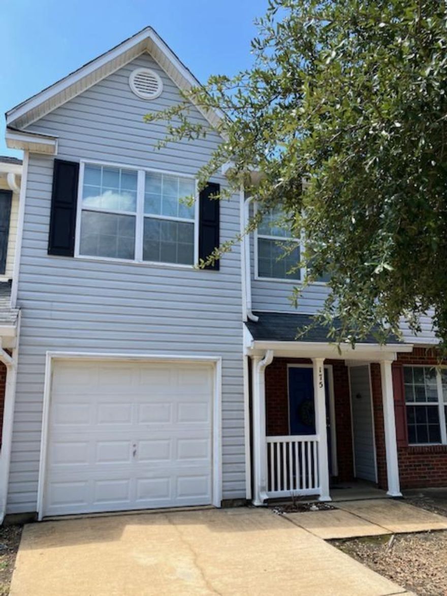 Good size 1,440 square feet townhome. This unit was refurbished 6 years ago with a new A/C, double door/w ice refrigerator, smooth top stove, microwave, and a stackable washer and dryer uptairs.  It is a 2 story townhome, with a large master bedroom upstairs, walk-in closet and double vanity in the bathroom. All 3 bedrooms are upstairs. All carpet except bathrooms and the kitchen. There is a one car garage with a remote opener. It is a short distance to an elementary and middle school. Close to major stores and restaurants. Patio overlook a nice natural preserve area. No roommates, smoking, and prefer not pets.