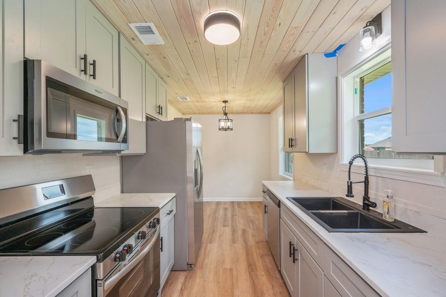 SELLER IS MOTIVATED!! This home has been totally remodeled with high end finishes throughout; the carpentry is noteworthy! The rooms are spacious along with the closets. The backyard is huge and fenced in on almost a half-acre. There is plenty of additional storage available.The home is situated amongst similar homes but no HOA! The shopping centers are within 5 miles, highly rated schools within 5 miles and municipal park. Only 17 miles from 7th SFG and 28 Miles from Eglin AFB, very advantageous!You really have to see this property, really good bang for your buck! New Roof and low homeowners insurance! It is a must see schedule your appointment today!