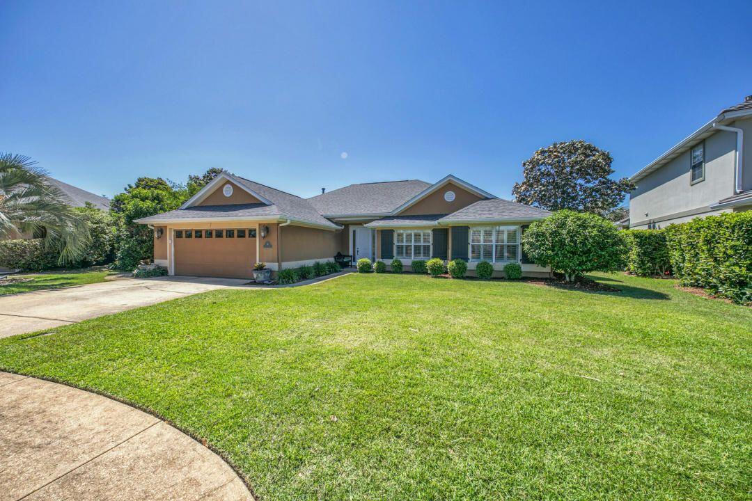 One of the largest lots in the Avalon Beach Estates subdivision, this beautiful 3 bedroom 2 bath has a private pool and is only a 5-minute walk to the 534' of deeded beach access. The community pool, tennis and pickle ball courts are also an easy 3-minute walk from the front door. Both bathrooms are newly renovated (2020) featuring high-end finishes. The master bath offers dual vanities, quartz counters and walk-in shower with full bench. The guest bath features a shower/tub combo and linen closet. Hardwood floors in the main living areas and bedrooms as well as custom built-ins give this beach house a charming feel. The enclosed sunroom offers additional sound-proof, living space and overlooks the pool.